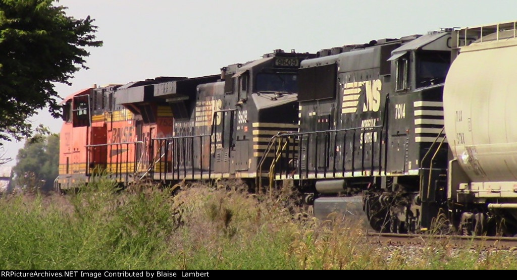 NS train tied down